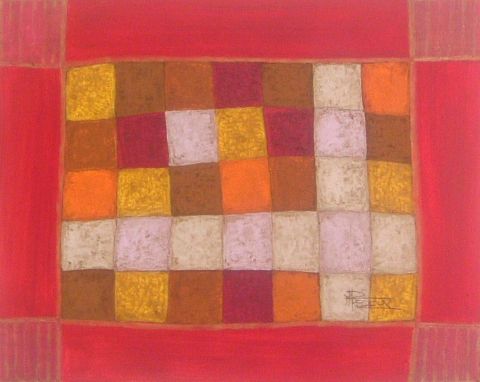 Petit Patchwork rouge